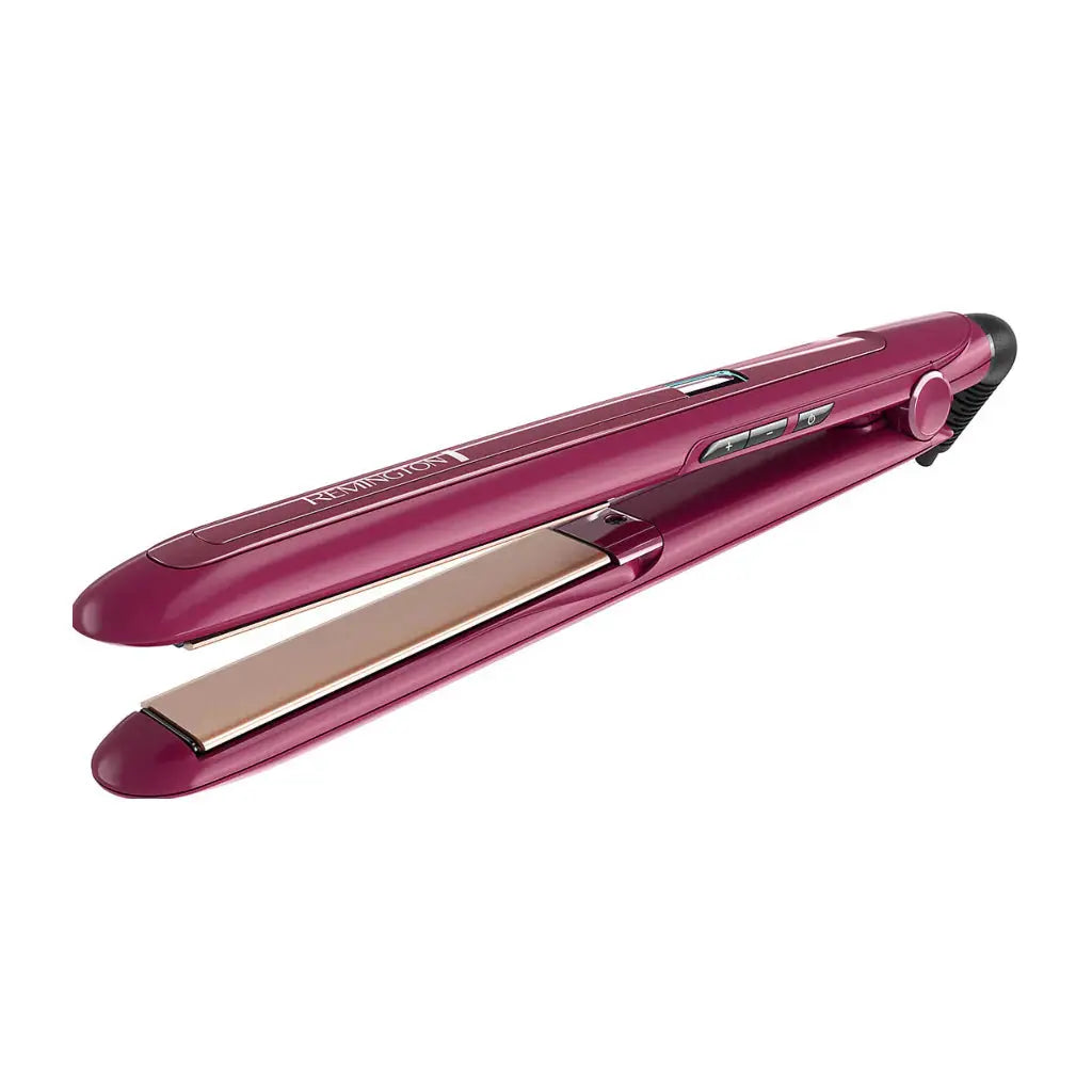 Plancha Alisadora de Cabello Triple Infusión Keratina, Argán y Macadamia Remington (S7740 (110) F) yapcr.com Costa Rica