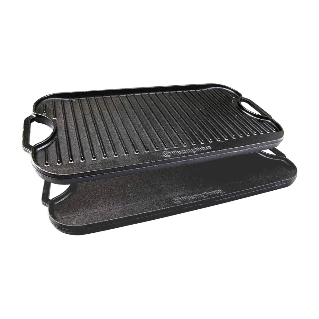 Plancha Grill Reversible Hierro Fundido 51x25 cm Westinghouse (WCCI0009BK)