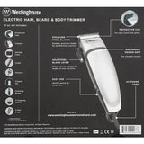 Rasuradora Todo en 1 para Cabello, Barba y Cuerpo 21 Piezas Westinghouse (WH1143)