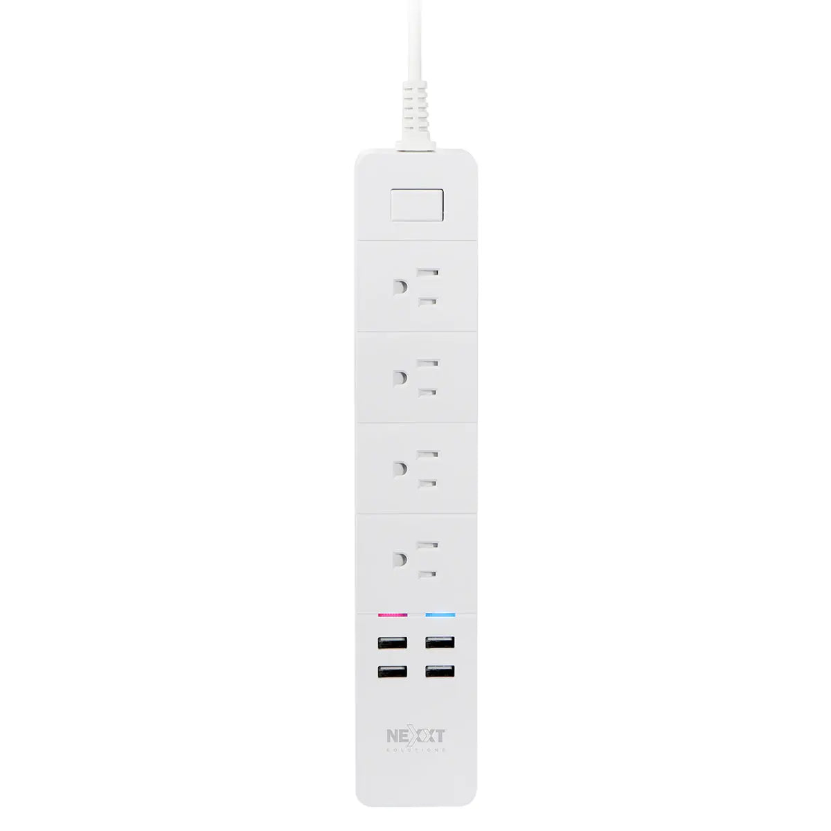 Regleta Inteligente Wi-Fi con Puertos USB Nexxt (NHP-E610)