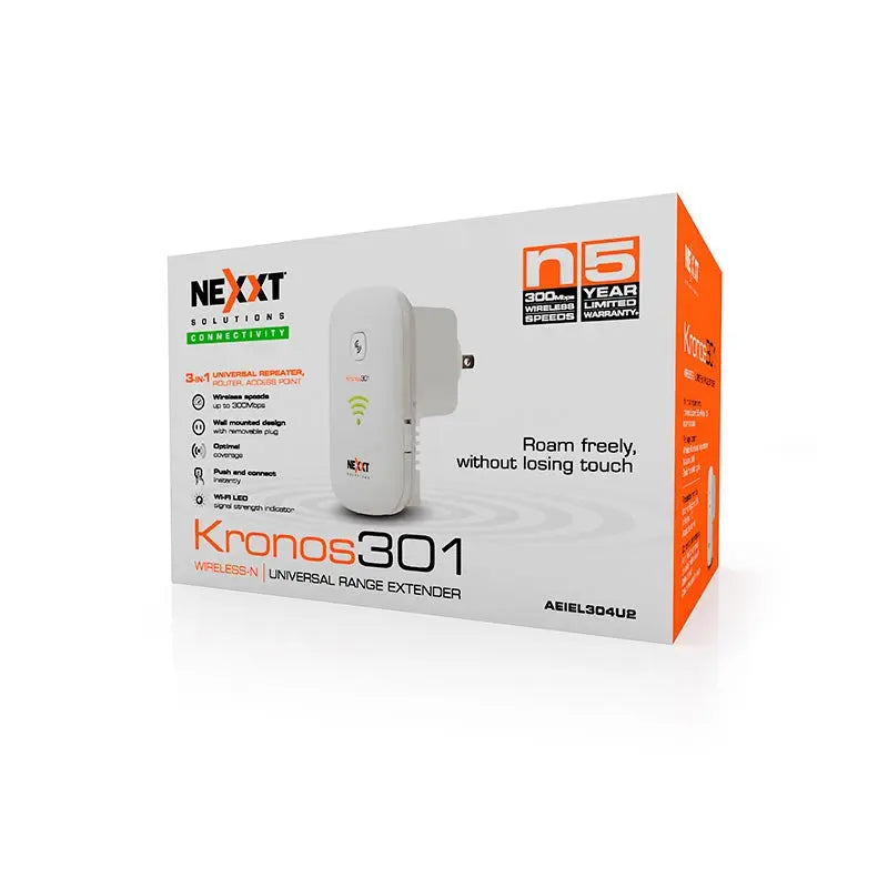 Repetidor de Señal Wi-Fi Nexxt Kronos 301 (AEIEL304U2)