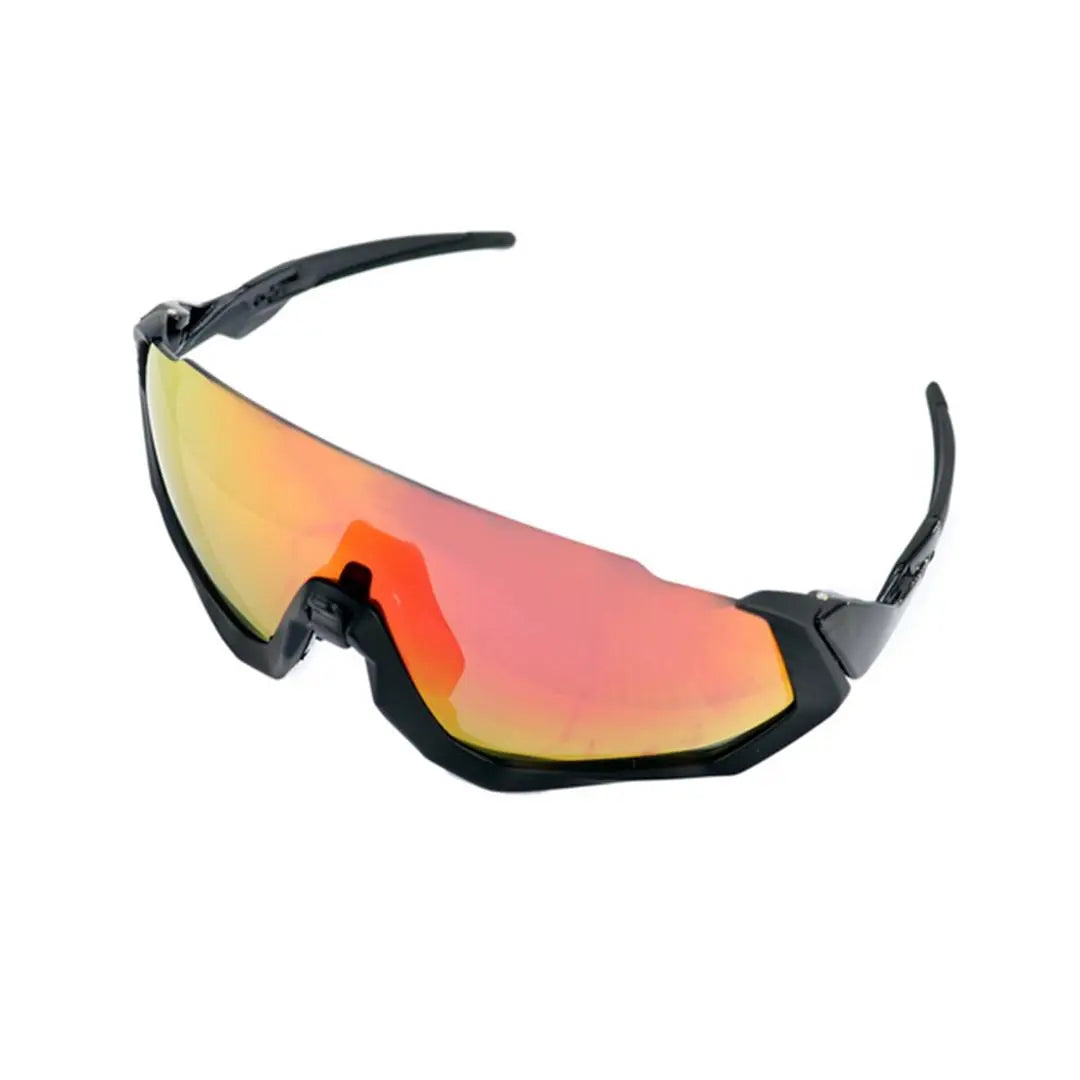 Lentes para Ciclismo Negro/Rojo Super Pro (BA04820-009)