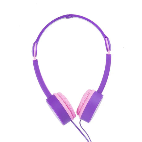 Audífonos Alámbricos para Niños Maxell KZ-13 Con Micrófono Morado/Rosado (347673)