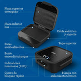 Sandwichera Compacta con Platos Hondos Oster (CKSTSM400) yapcr.com Costa Rica