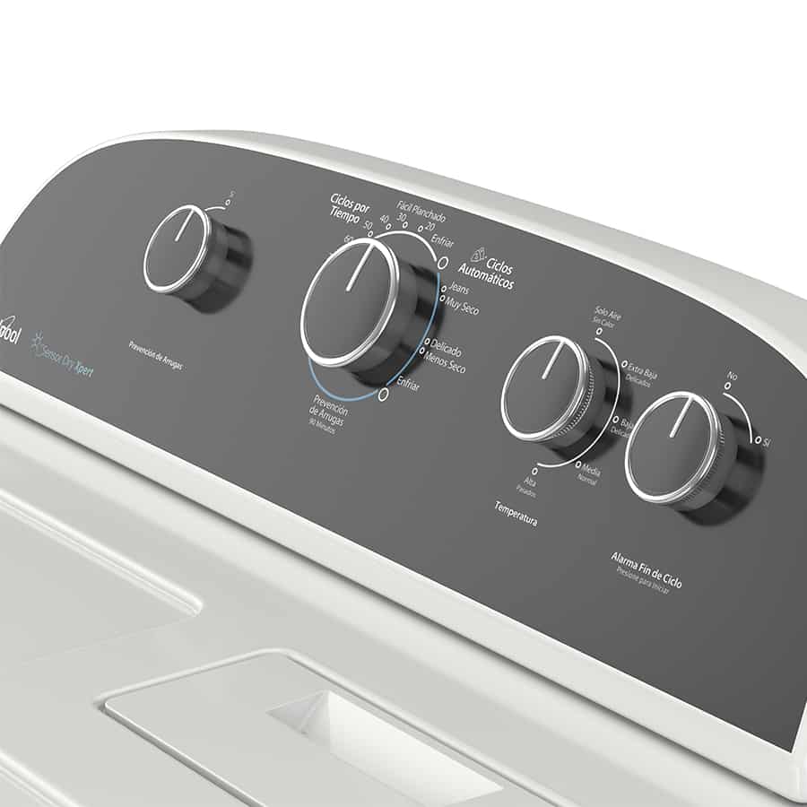 Secadora a Gas 19 KG Dry Xpert Whirlpool (7MWGD1900EW) yapcr.com Costa Rica