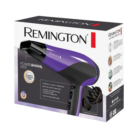 Secadora de Cabello Power Shine Remington (D3190 (110) F) yapcr.com Costa Rica