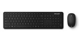 Set Inalámbrico Teclado + Mouse Microsoft Inglés Negro (QHG-00001)