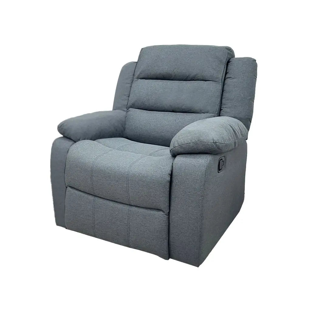 Sillón Reclinable Individual Tokoa Lino Gris (SA-4329) yapcr.com Costa Rica