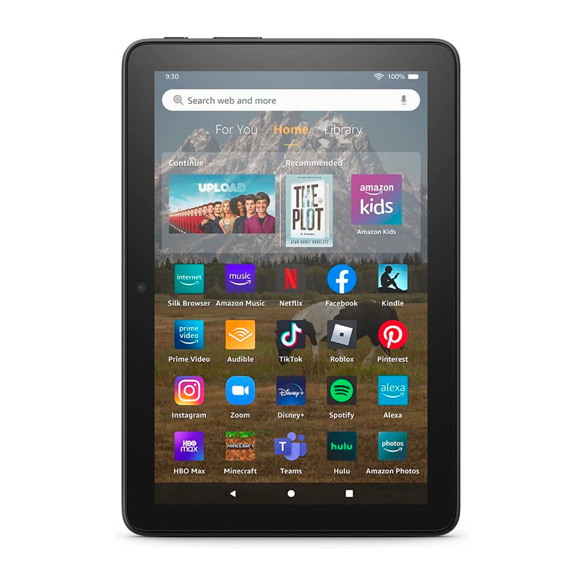 Tablet Amazon Fire HD 8″ 12va Generación 32 GB Negra yapcr.com Costa Rica