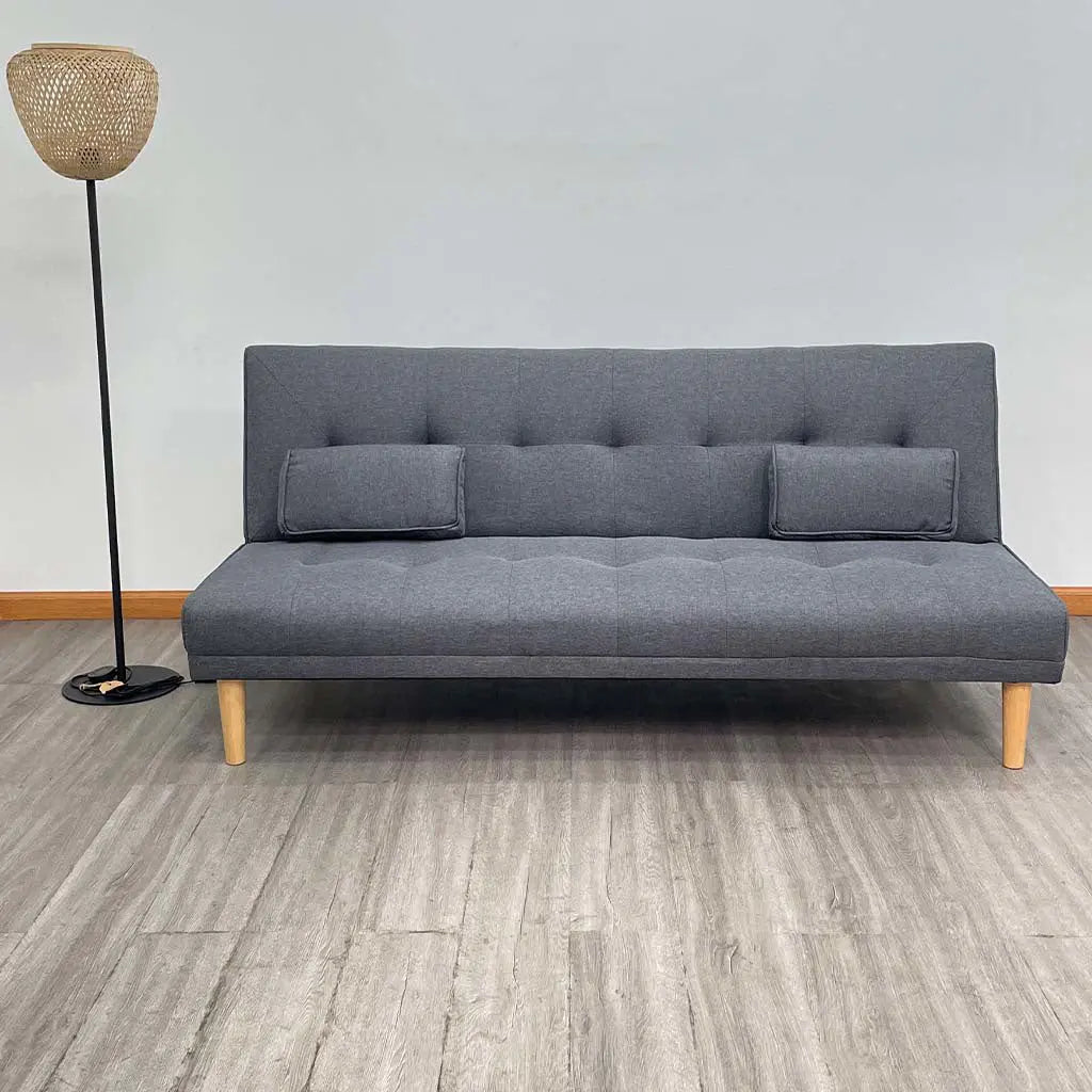 Sofá Cama Lino Gris Tokoa (SA-4302) yapcr.com Costa Rica