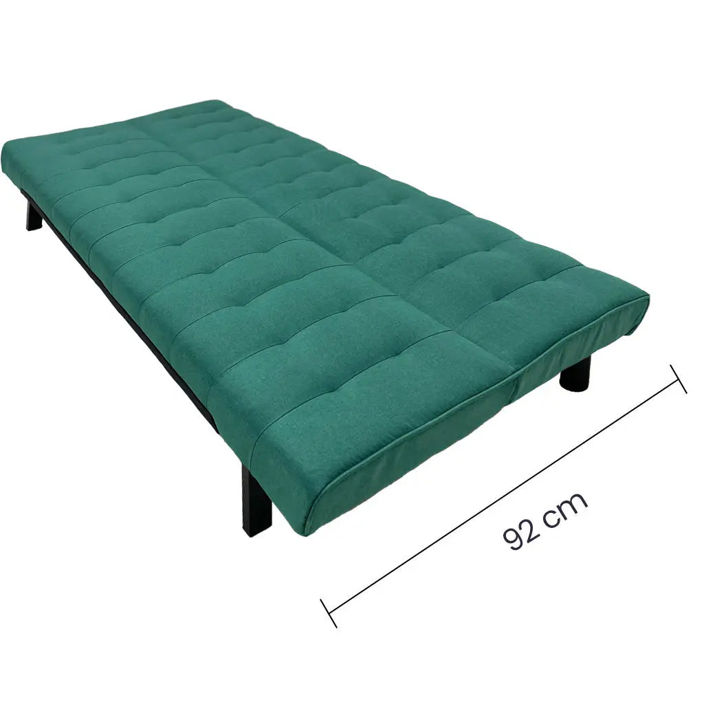 Sofá Cama Lino Turquesa Tokoa (SA-4297) yapcr.com Costa Rica