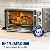 Horno con Freidora de Aire 42 L Oster (TSSTTVFDMAF) yapcr.com Costa Rica