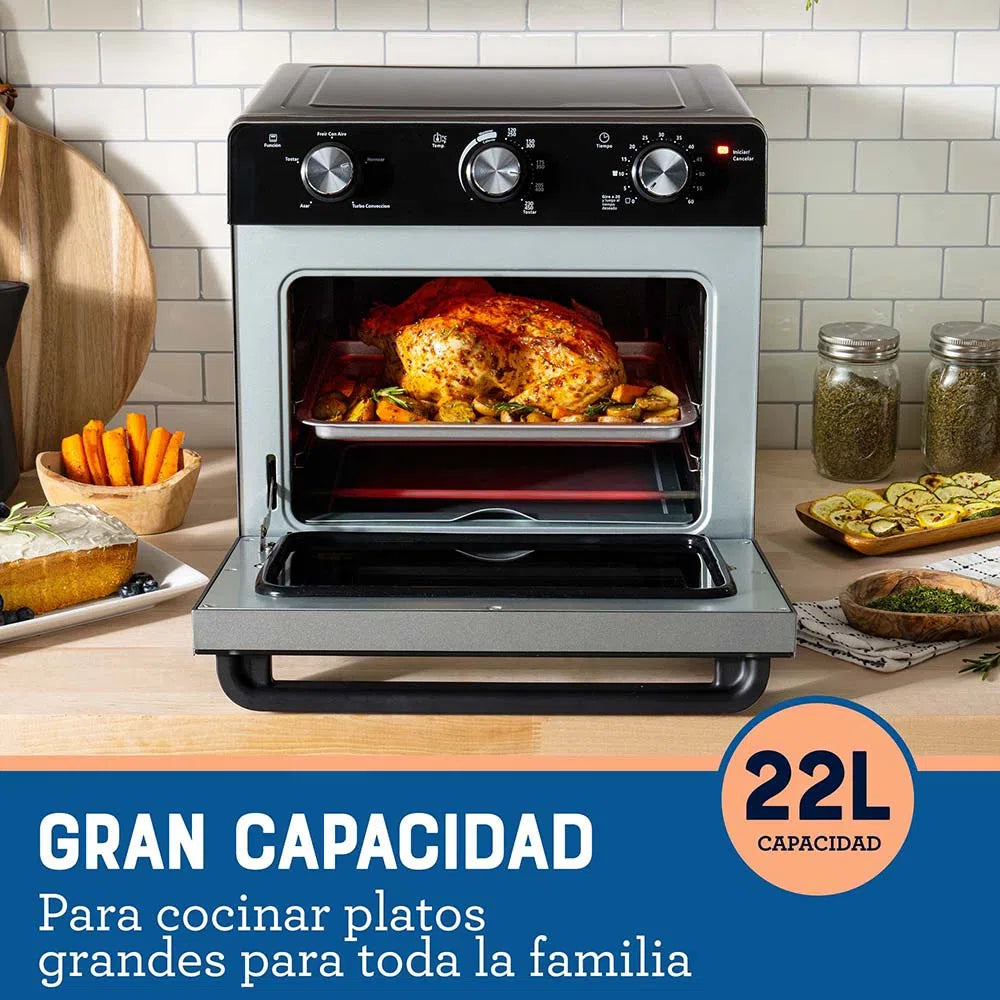 Horno con Freidora de Aire 22 Litros Oster (TSSTTVMAF1NS) yapcr.com Costa Rica