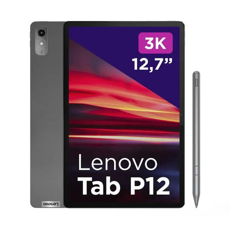 Tablet Lenovo Tab P12 - 12.7" - 8 GB RAM - 256 GB - Lápiz y Teclado (ZACH0154PA) yapcr.com Costa Rica