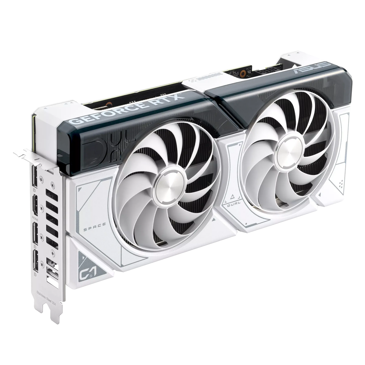 Tarjeta de Video Asus RTX 4070 Super OC - 12GB - Dual Blanca (DUAL-RTX4070S-O12G-WHITE) yapcr.com Costa Rica