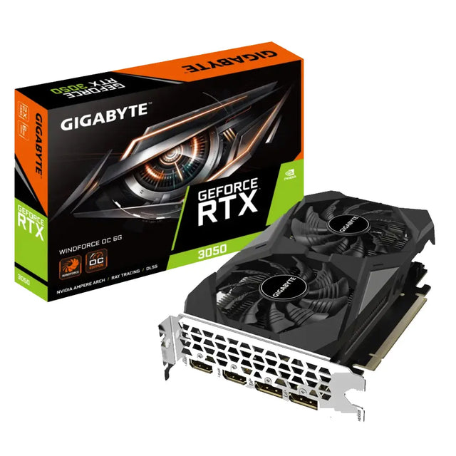 Tarjeta de Video Gigabyte Nvidia GeForce RTX 3050 WINDFORCE OC - 6 GB (GV-N3050WF2OC-6GD) yapcr.com Costa Rica