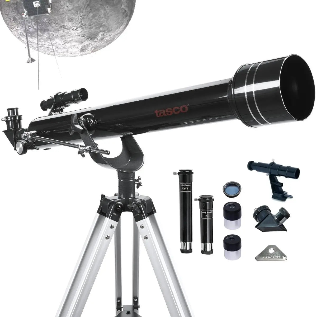 Telescopio Novice 60x800mm Black Refractor Tasco (30060800)