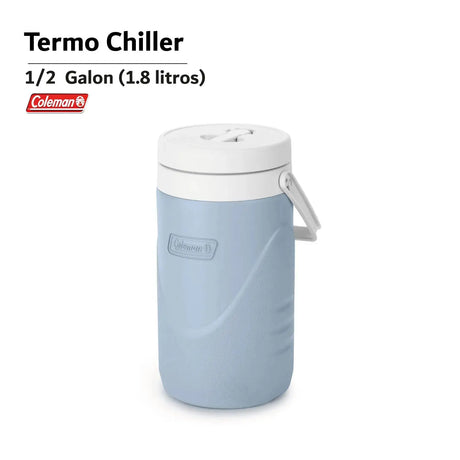 Termo 1.8 Litros con Asa Portátil Coleman Chiller Fog Celeste (2158642)