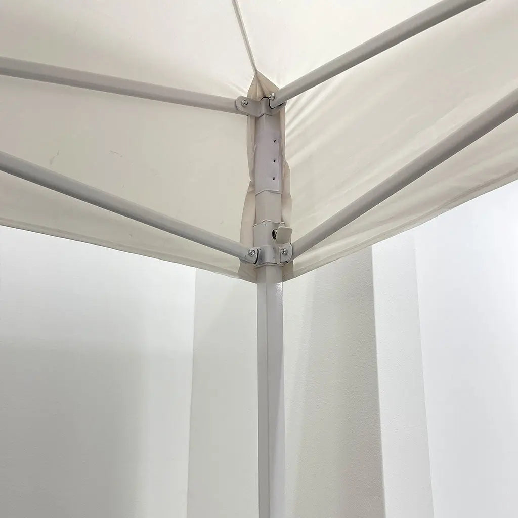 Toldo Plegable Blanco Impermeable 3x3m Tokoa (EX-7152) yapcr.com Costa Rica