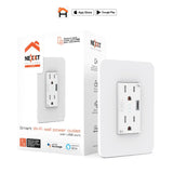 Tomacorriente de Pared Inteligente Wi-Fi con Puerto USB Nexxt (NHE-W100)