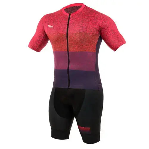 Uniforme para Ciclismo Kiri Blind - Hombre - Talla L - Con Tirantes - Degradado Morado yapcr.com Costa Rica