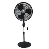 Ventilador Vegga de Pie de 18″ con Control Negro (FS-45)