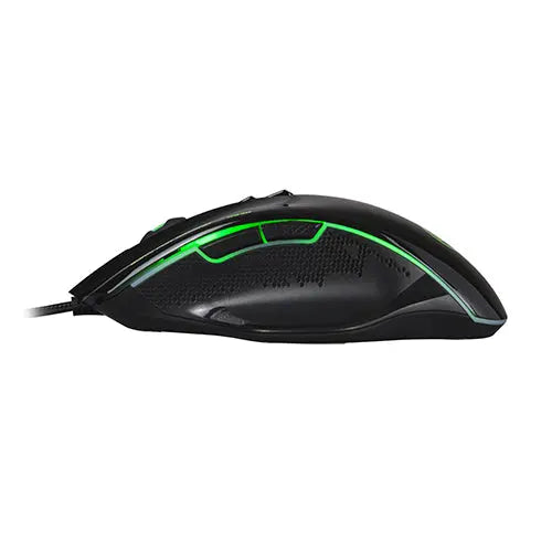 Mouse Alámbrico Línea Scorpion Negro/Verde Marvo (MA-G938 GN)