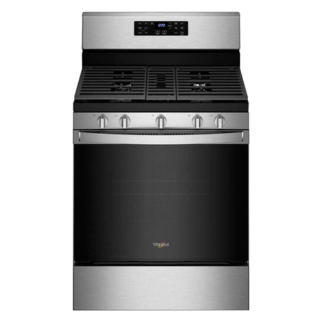 Cocina de Gas 30" Hierro Fundido 5 Quemadores Whirlpool (WFG535SOLS) yapcr.com Costa Rica