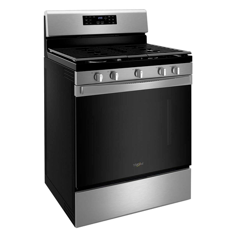 Cocina de Gas 30" Hierro Fundido 5 Quemadores Whirlpool (WFG535SOLS) yapcr.com Costa Rica