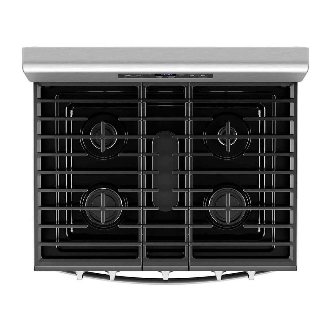 Cocina de Gas 30" Hierro Fundido 5 Quemadores Whirlpool (WFG535SOLS) yapcr.com Costa Rica