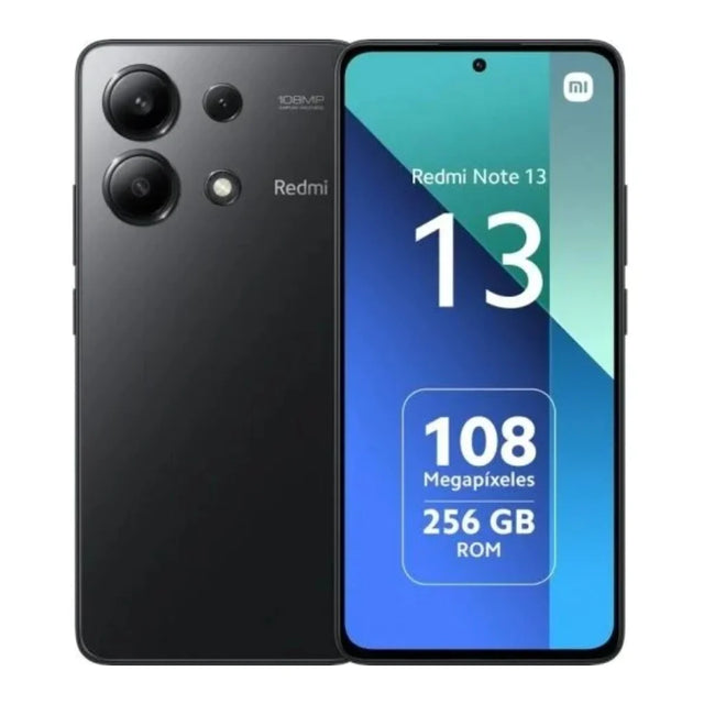 Teléfono Celular Xiaomi Redmi Note 13 - 8 GB RAM - 256 GB - Negro Medianoche (52922) yapcr.com Costa Rica