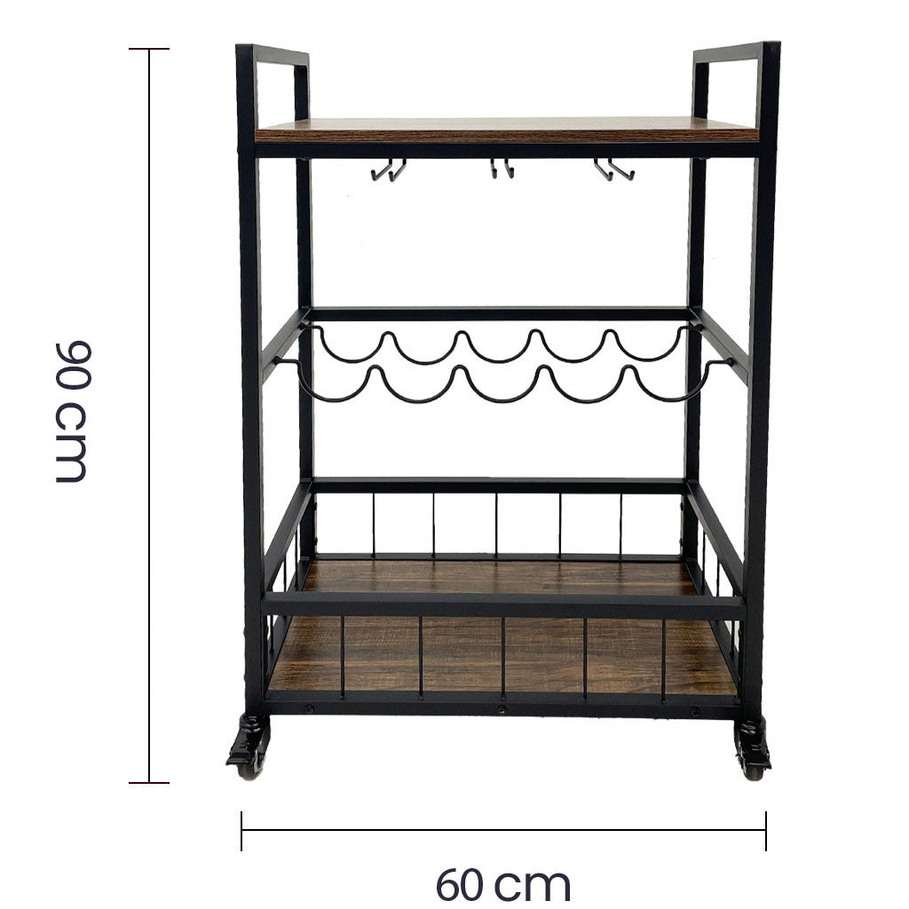 Mesa de Bar Tokoa con Diseño Rústico (AC-579) yapcr.com Costa Rica