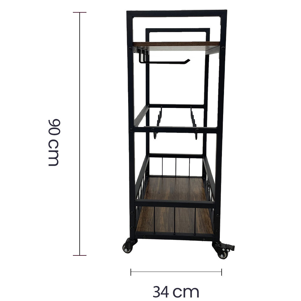 Mesa de Bar Tokoa con Diseño Rústico (AC-579) yapcr.com Costa Rica