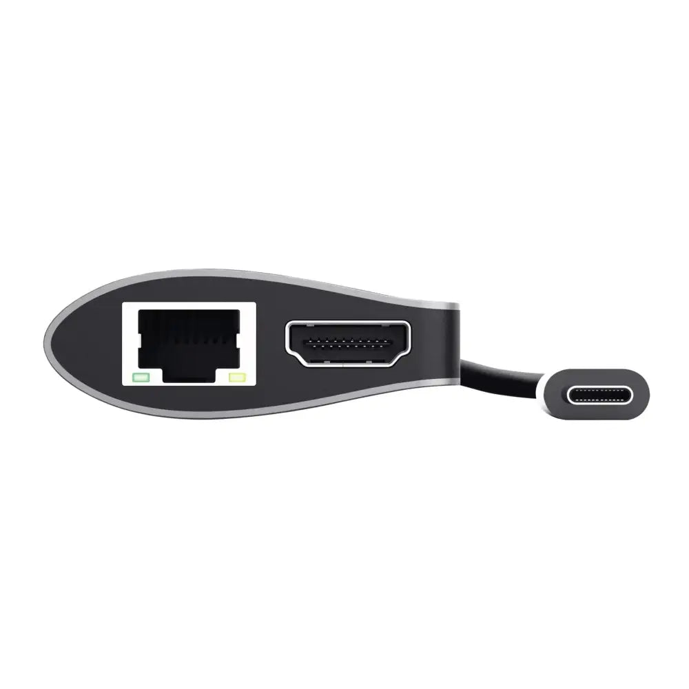 Adaptador 7-en-1 USB-C- HDMI- Red-Lector de Tarjetas USB-C y USB - Trust (23775) yapcr.com Costa Rica