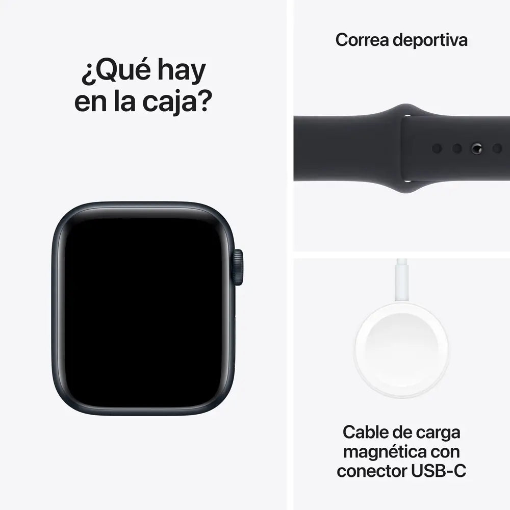 Reloj Inteligente Apple Watch SE 2ª Generación - GPS - 44mm - Medianoche - M/L (MRE93CL/A) yapcr.com Costa Rica