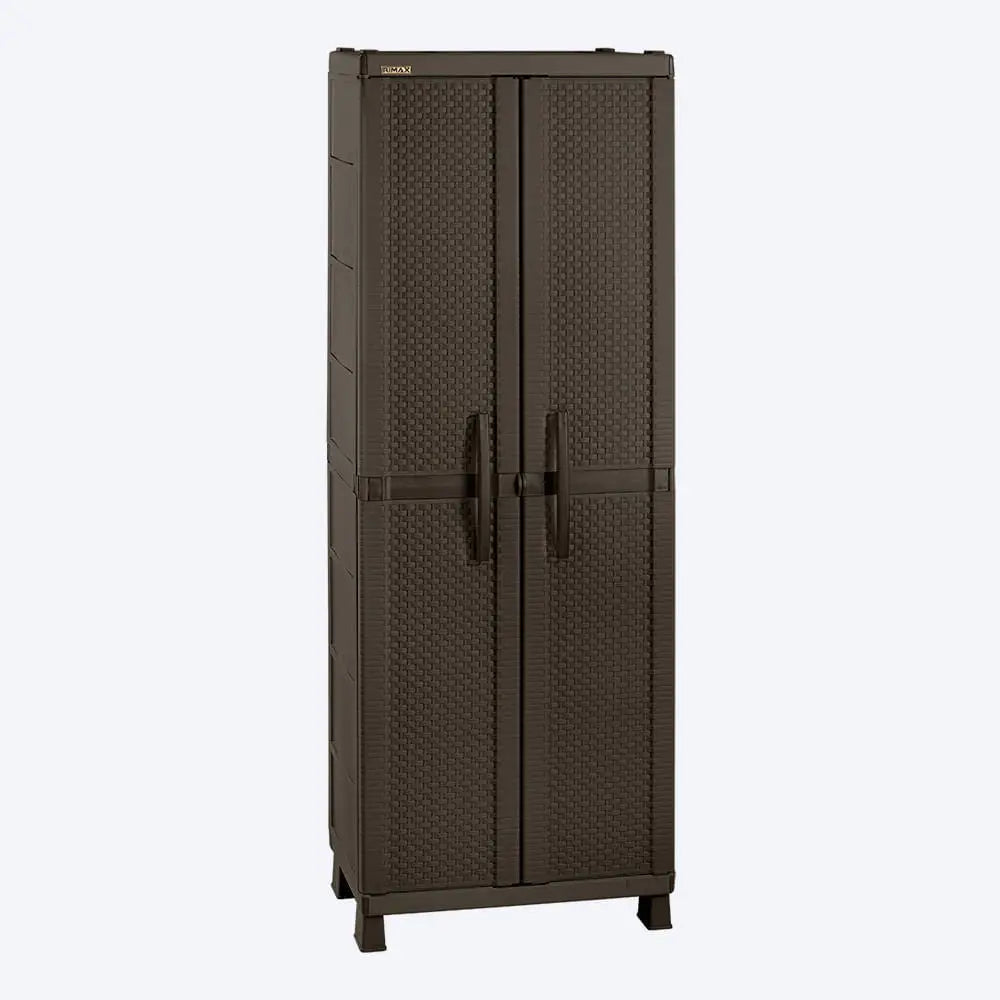 Armario Plástico Grande Rattan Color Wengue Rimax (7188) - Roperos