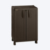 Armario Plástico Mediano Rattan Color Wengue Rimax (7189) - Roperos