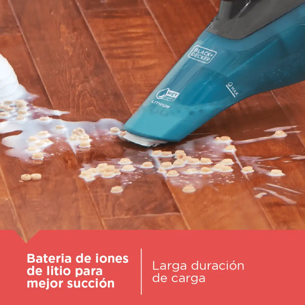 Aspiradora de Mano Inalámbrica Dusbuster Seco/Mojado Black + Decker (HLWVA325J21-B3) - Aspiradoras