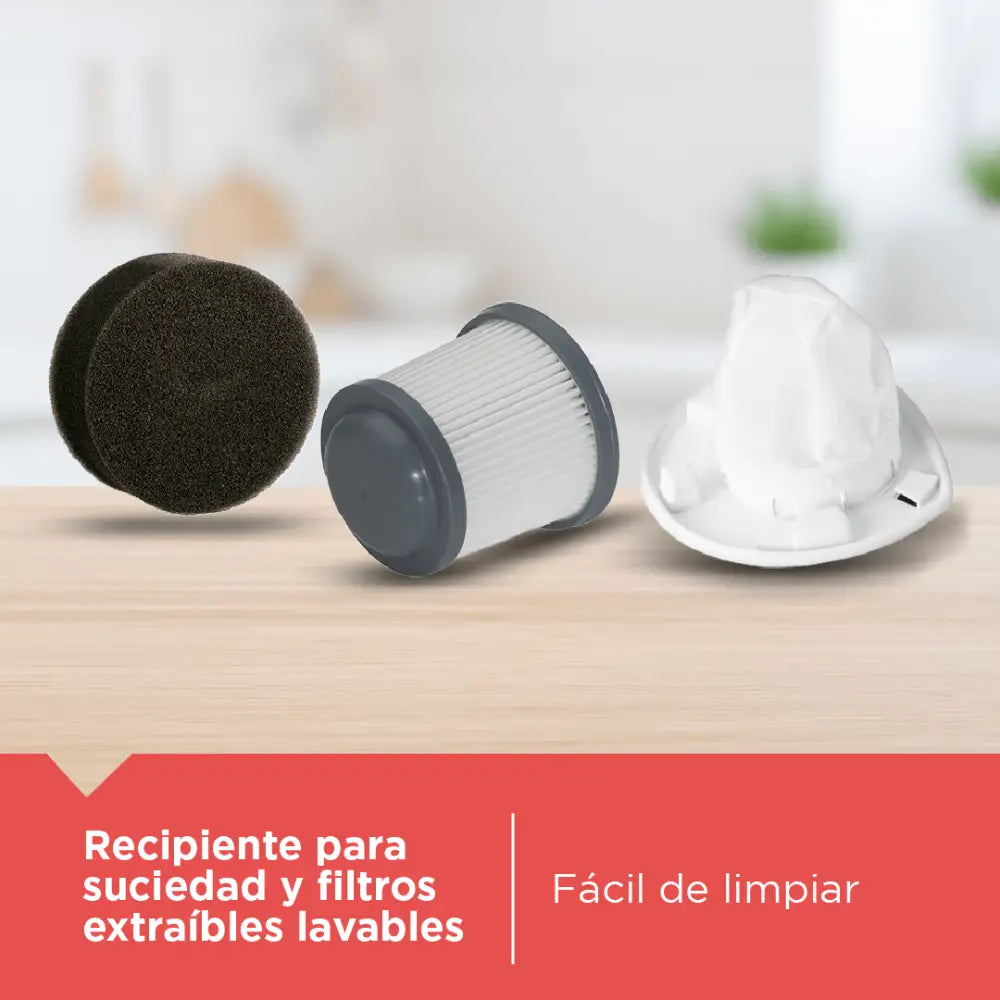 Aspiradora de Mano Inalámbrica Dusbuster Seco/Mojado Black + Decker (HLWVA325J21-B3) - Aspiradoras