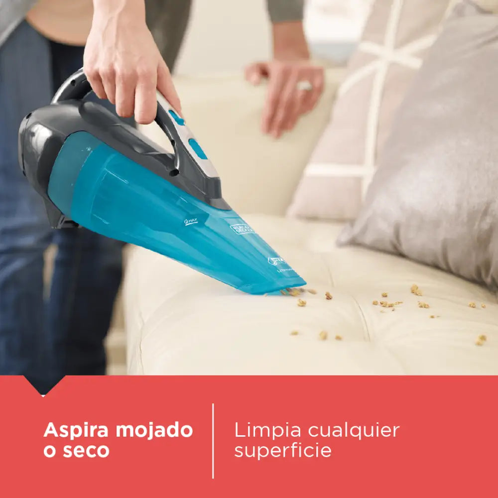 Aspiradora de Mano Inalámbrica Dusbuster Seco/Mojado Black + Decker (HLWVA325J21-B3) - Aspiradoras