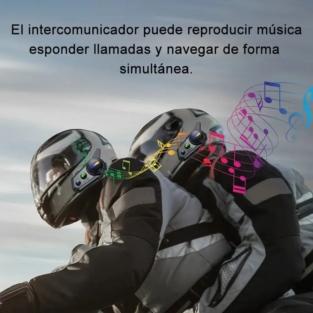Audífono Intercomunicador Manos Libres para Casco Q18 - Audífonos