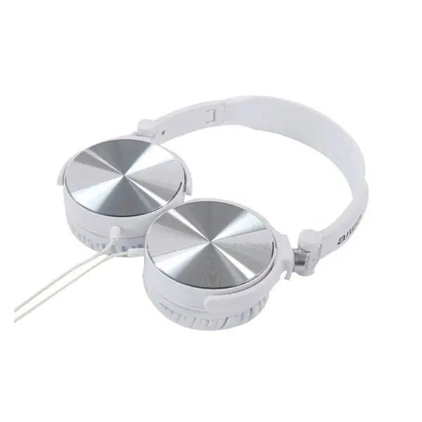 Audífonos Alámbricos de Diadema Aiwa Blancos (AWX107W)