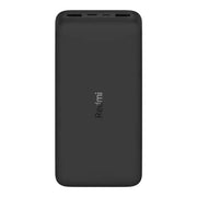 Batería Externa Xiaomi Redmi Carga Rápida de 18 W y 20.000 mAh Negra (26922) Baterías Portátiles