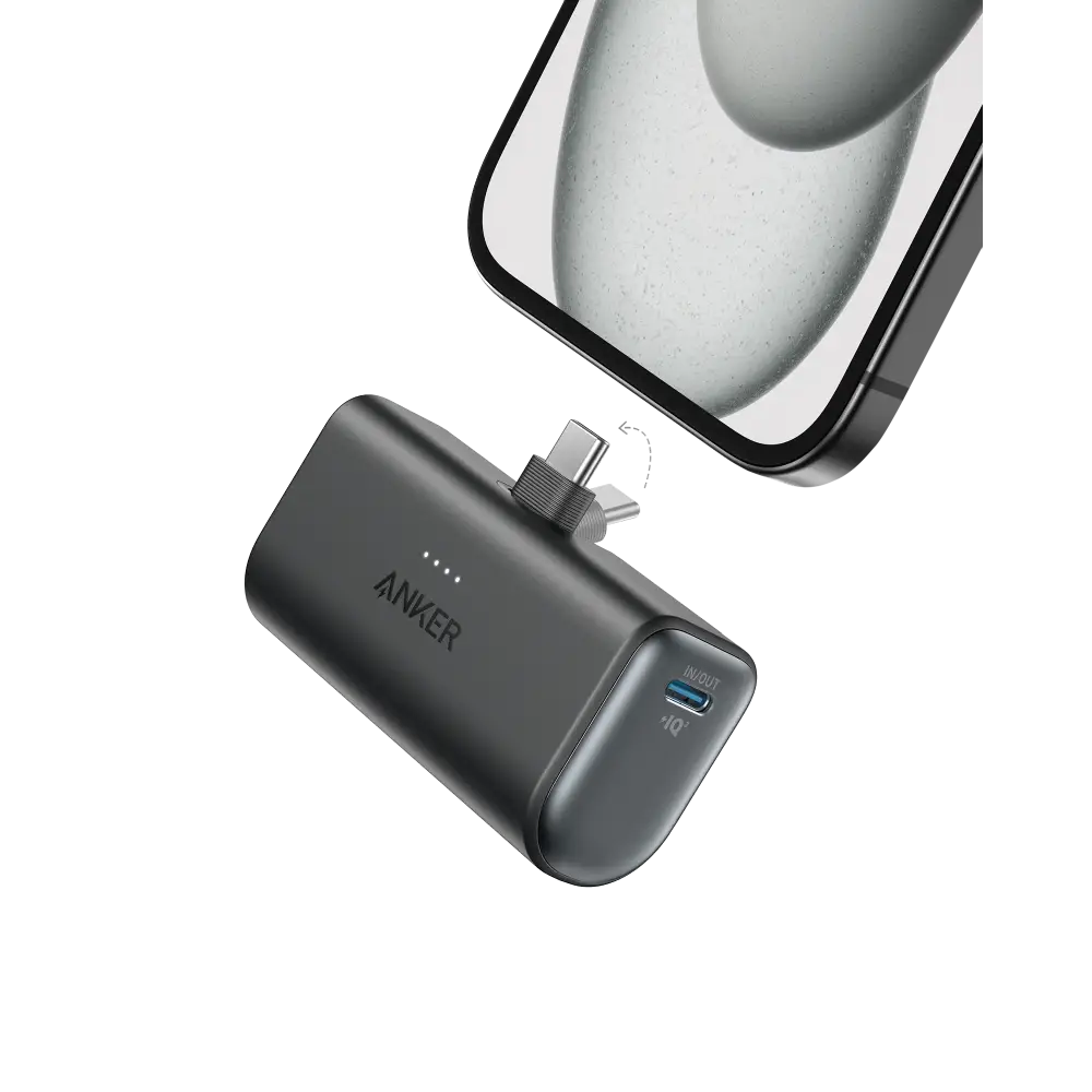 Batería Portátil Anker Nano Power Bank 22.5W Negra (A1653H11-1) - Baterías Portátiles