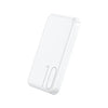 Batería Portátil Inalámbrica 10.000 mAh Remax RPP-65 Blanca - Baterías Portátiles