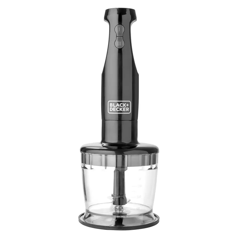 Batidora de Inmersión 3 en 1 Black + Decker Negra (HB2800B) Batidoras