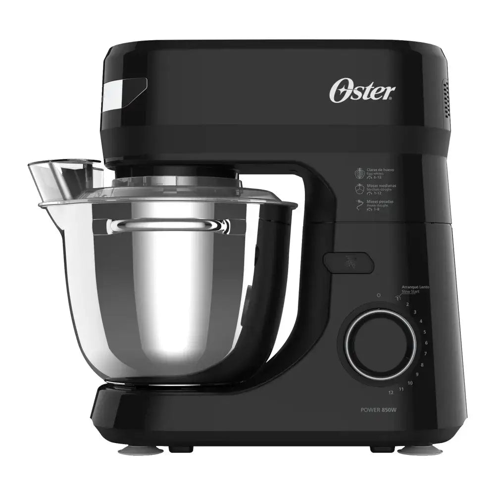 Batidora Planetaria Oster 12 Velocidades 4 Litros 850W Negra (FPSTSMPL2B) Batidoras
