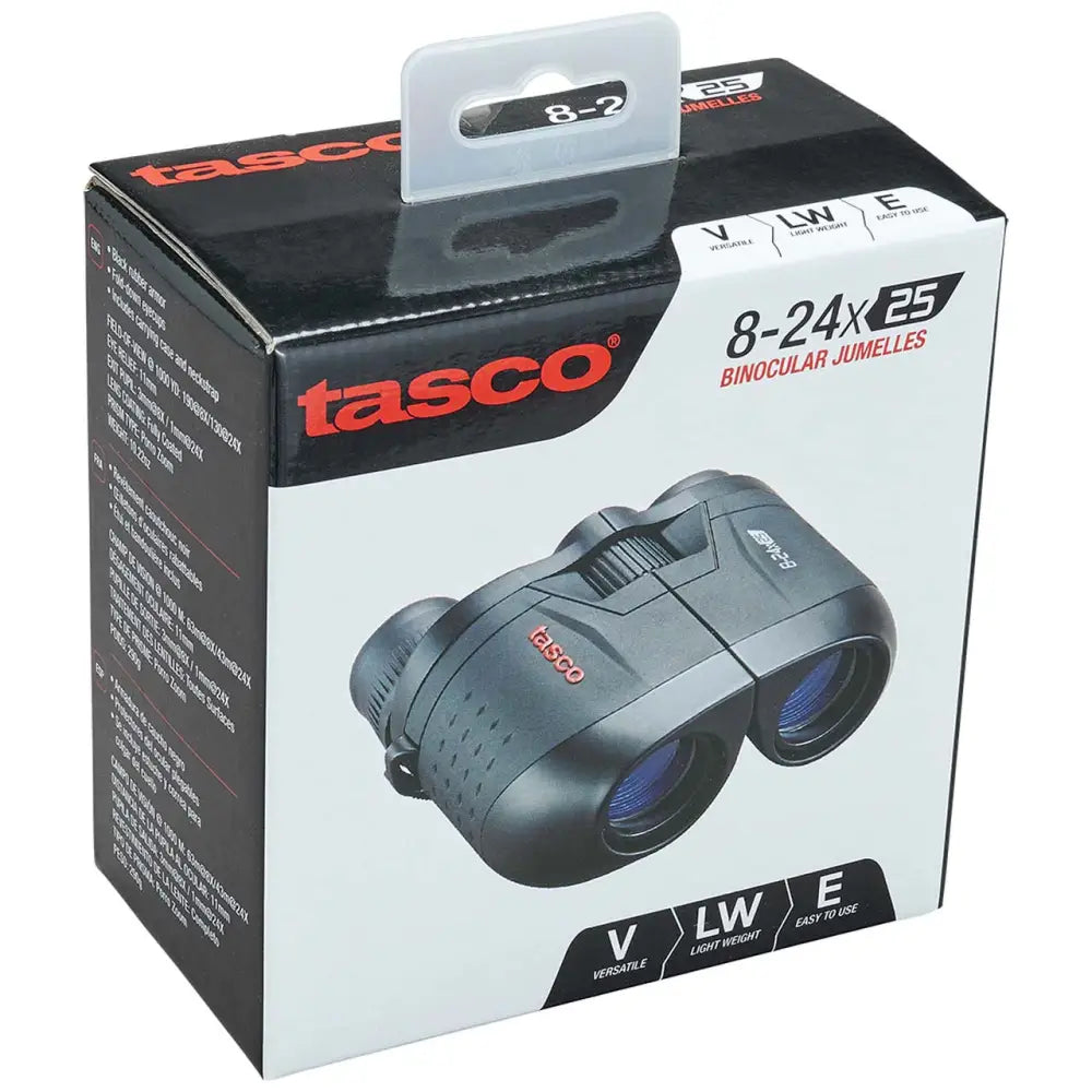 Binocular Tasco Essentials 8 24x25mm Porro Negro (ES82425Z)