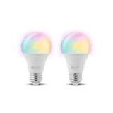 Bombillos Inteligentes Wi-Fi LED Multicolor Pack 2 Unidades Nexxt (NHB-C1102PK) - Bombillo