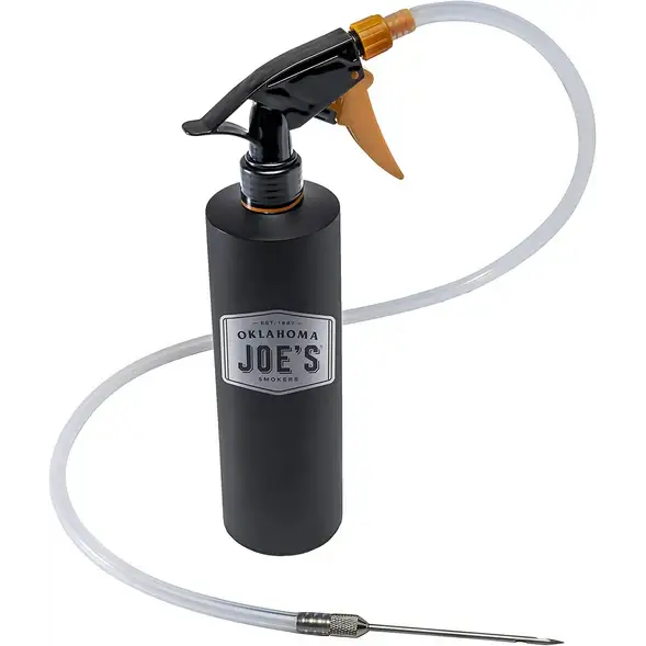 Botella 2 en 1 Spray e Inyector para Carne Oklahoma Joe’s Acero Inox 12 oz (6285584R06) - Inyectores